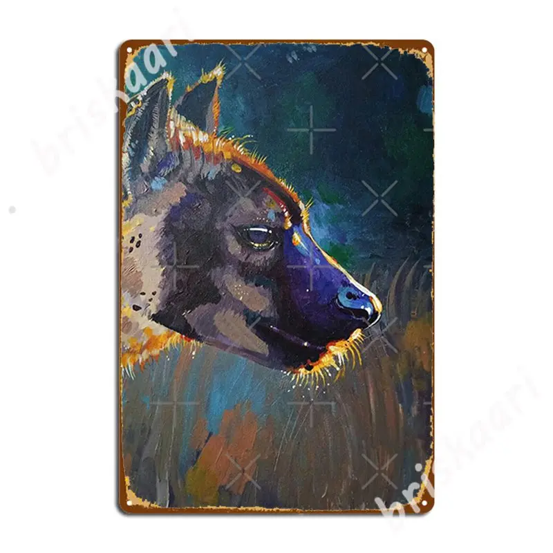 Акриловые гиена металлические знаки Настенный декор клубный дом