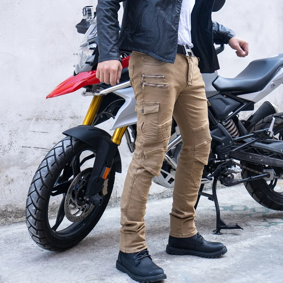 Брюки для мотокросса брюки гонок велосипеда ветрозащитные с карманами на