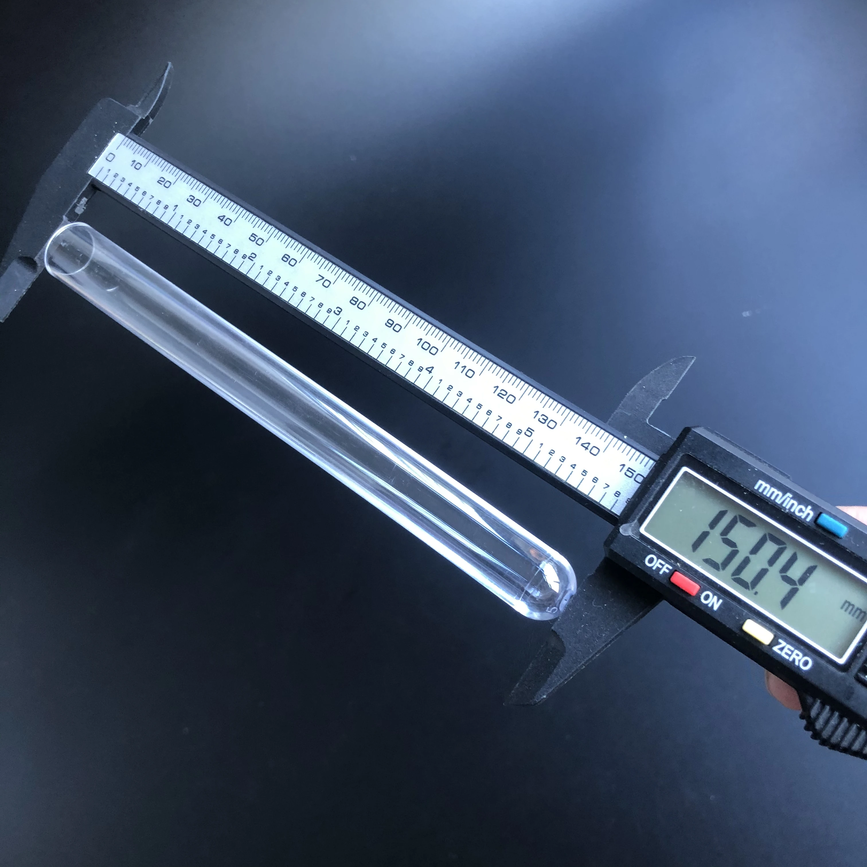 Пробирки лабораторные прозрачные пластиковые с пробками 50 шт. 15x150 мм свадебные