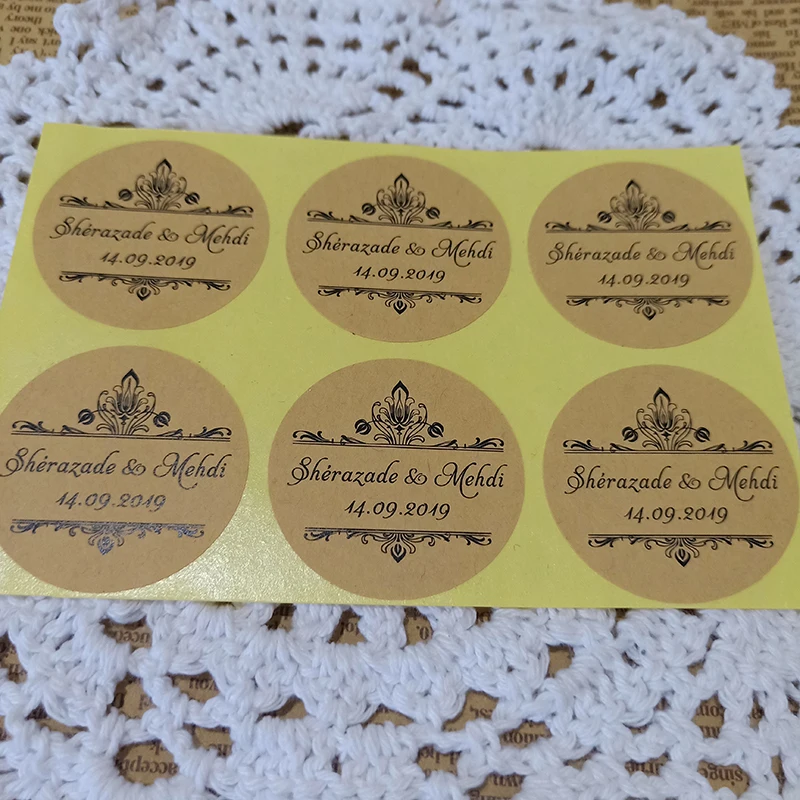 

100 Pieces/Lot Clear Transparent Custom Logo Stickers For Lash Box Packing Customized Gift Boxes Labels Person Cosmetic