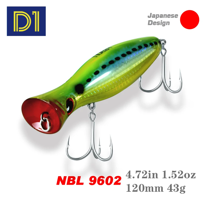 Рыболовная приманка Noeby Topwater Popper 160 мм 78 г большая игра высококачественная