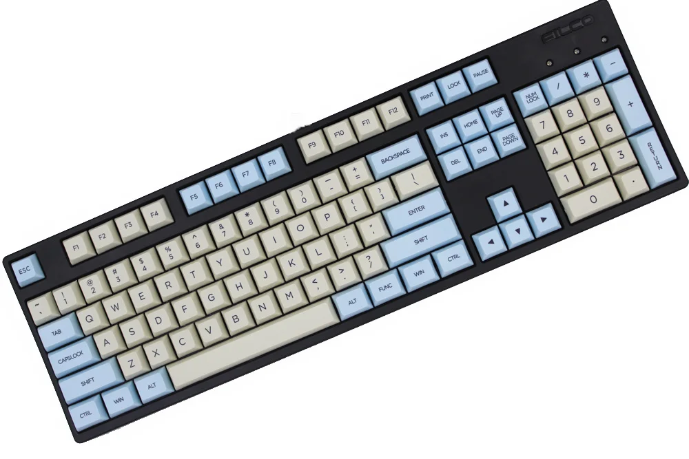 Moon MP XDAS профили клавишные колпачки из ПБТ DOLCH цвет английская версия окрашенные колпачки для механической игровой клавиатуры - Цвет: Moon