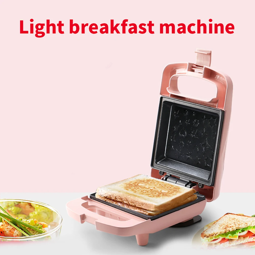 Электрическая сэндвич-машина устройство для завтрака бытовая легкая пища