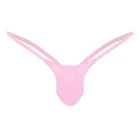 Мужские гладкие G-стринги, сексуальное бикини, нижнее белье, стринги, эротические мягкие трусы, нижнее белье, дышащее нижнее белье для мужчин, мини