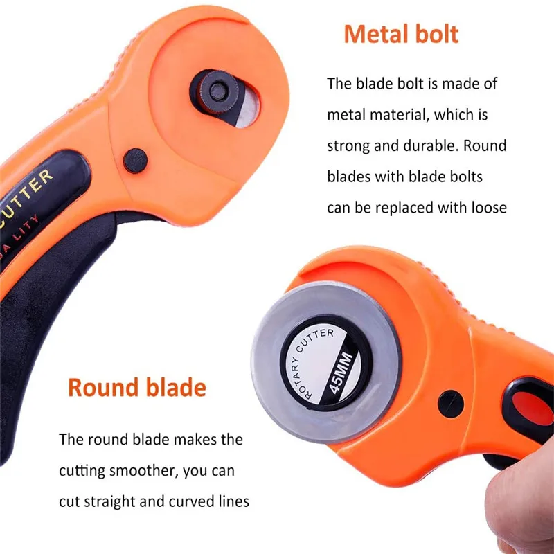 LMDZ Rotary Cutter Set with Cutting Mat Patchwork Ruler Carving Knife Kit for Sewing and Quilting Leather Tools | Дом и сад