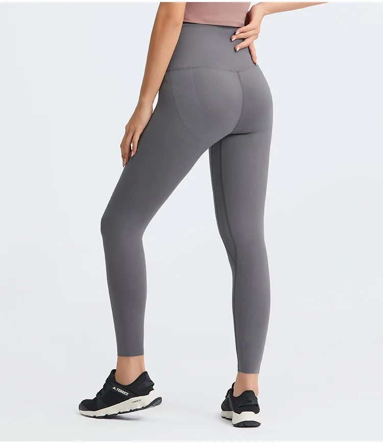 

The new spring and summer 2021 stealth nine minutes of pants female waist buckle on the belly in boo cultivate one's morality sh