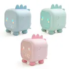 Светодиодный Будильник с милым динозавром, цифровой будильник для детей, прикроватный будильник, детский тренировочный ночсветильник для сна