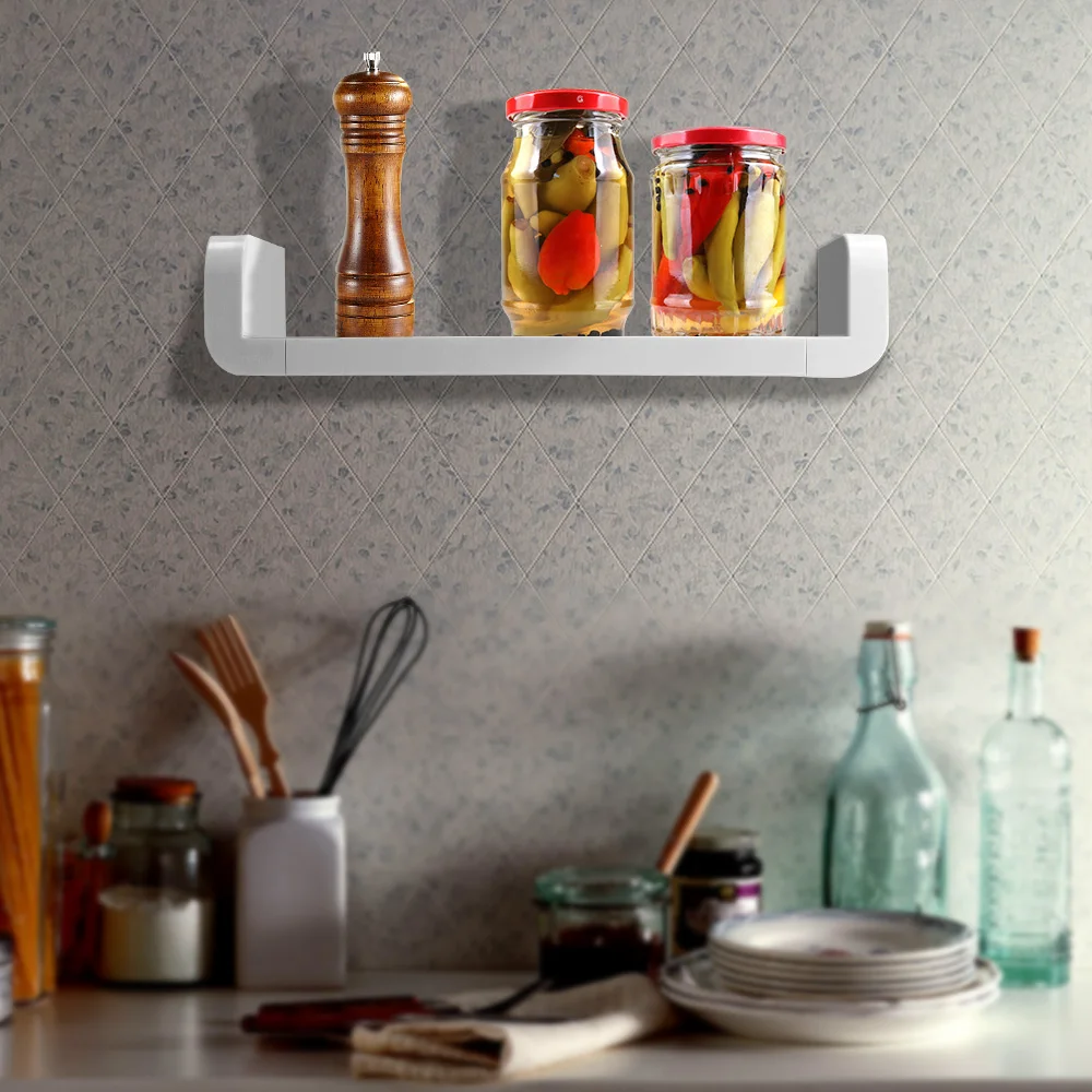

Стеллаж для хранения, настенный самоклеящийся стеллаж для специй и мусора, стеллаж для шампуня, ванной, душа, органайзер для кухни