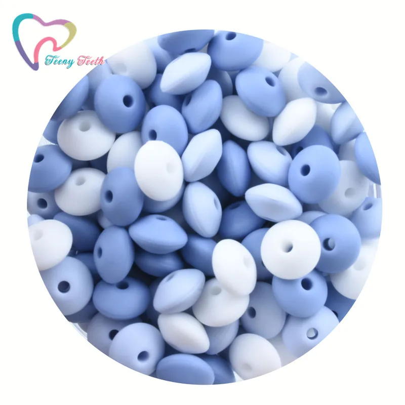 Подростковые зубы 500 шт. силиконовые бисер ребенок прорезывание зубов из