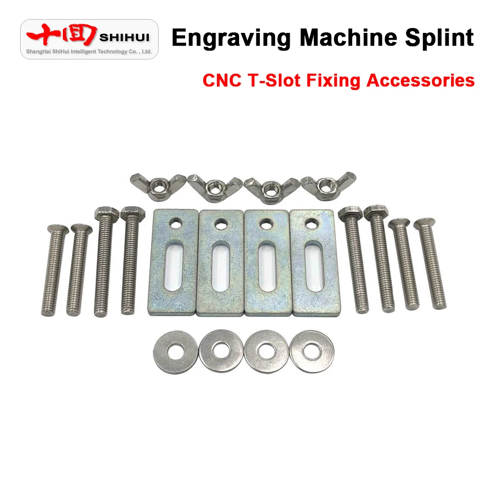 

Engraving Machine Fixture Iron Sheet Galvanized CNC Pressure Plate T Slot Fixed Pressure Plate Milling Machine Table Fixings
