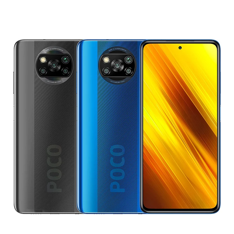 

Global Version POCO X3 6GB 128GB NFC Snapdragon 732G Smartphone 64MP Camera 33W Charge mobile phones