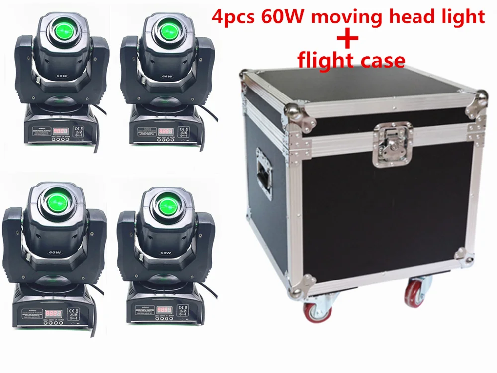 4 PZ 60 W + f светильник светодиодный с подвижной головкой/США DJ|led dj spot light|moving head lightdj