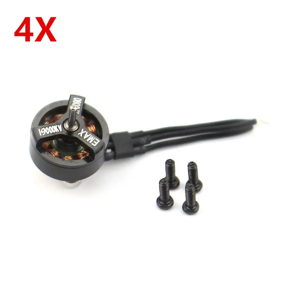 LeadingStar Emax Nanohawk запасная часть 0802 19000kv 1s бесщеточный двигатель для крошечного
