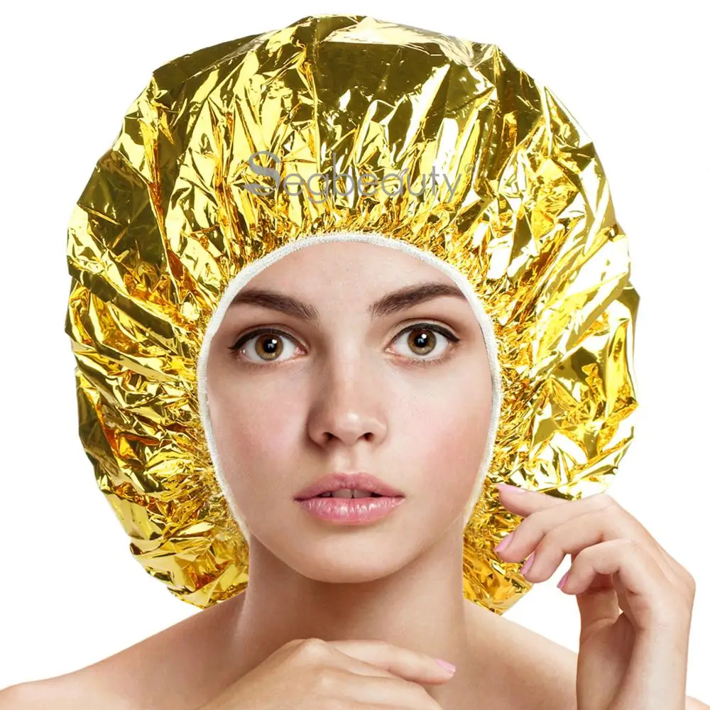 Segbeauty 10 шт. алюминиевая фольга уплотненная водонепроницаемая шапочка для ванной