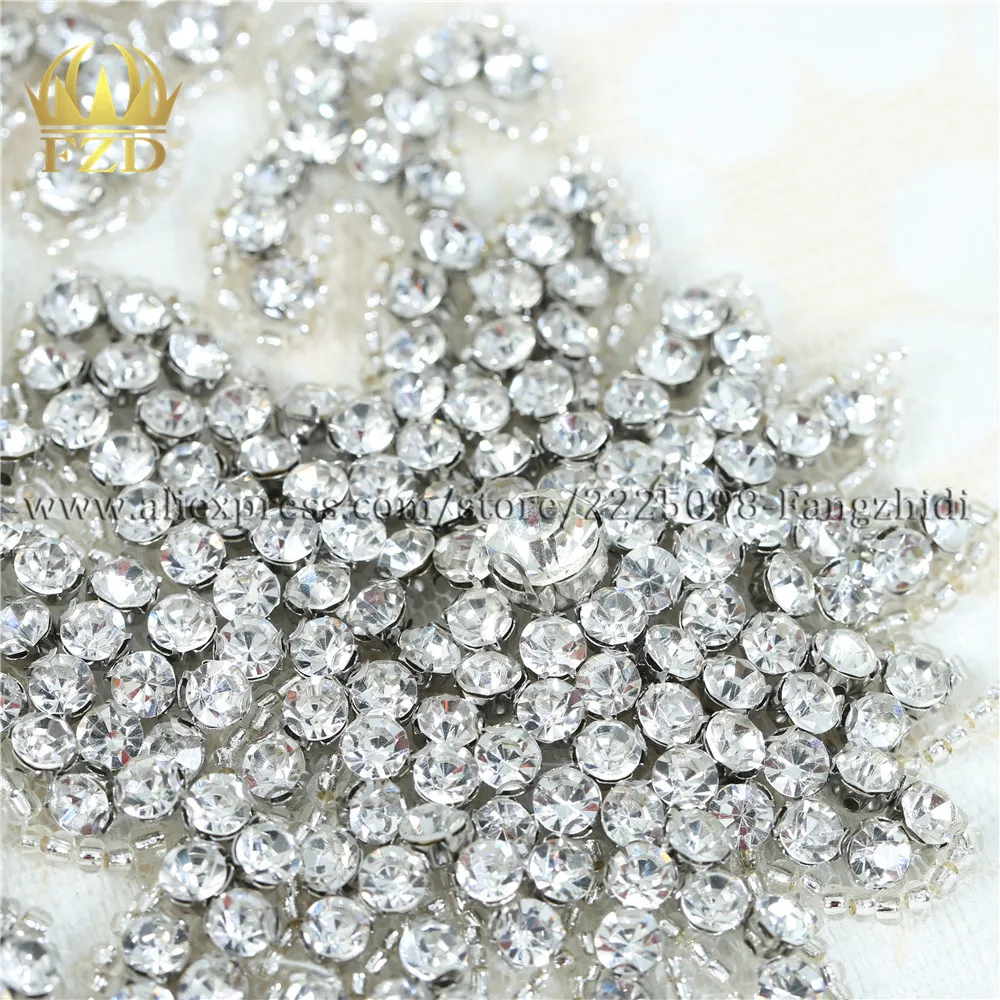 1 пара тяжелых страз для шитья на кристаллах расшитых бисером железных бисерных