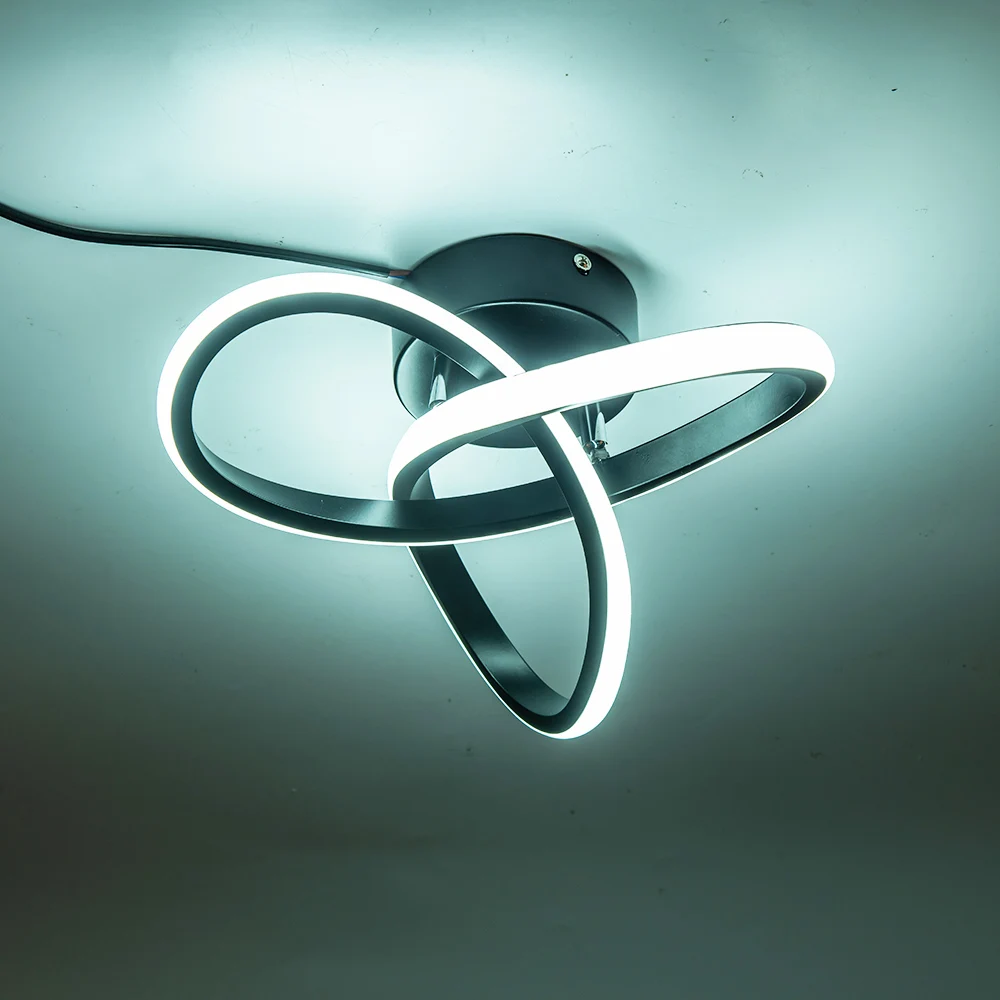 

Aluminum LED Chandelier for Living Room Bedroom AC85-265V Study Ceiling Chandelier Lustre Luminaire Ins Home Decoration Lighting