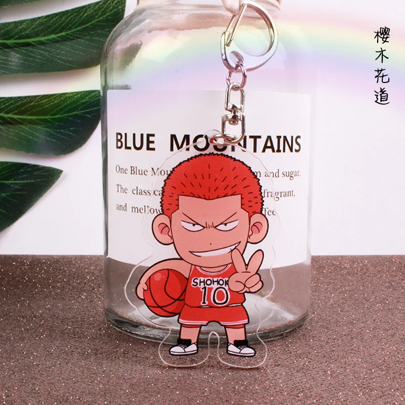 Япония аниме Slam Dunk брелок мультфильм фигурка Akagi Hanamichi Sakuragi Rukawa Mitsui акриловый