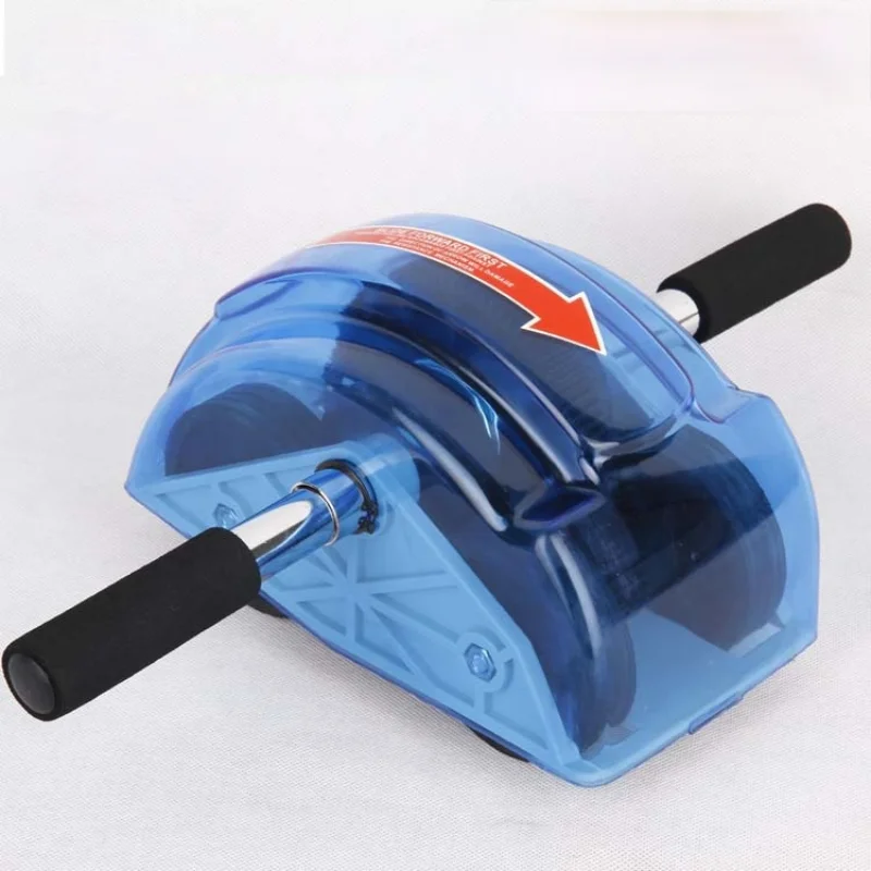 

Abdominal Muscle Roller Waist Leg With Arm Pads Fitness Equipment Rebound Gear Four-Wheel Abdominal Wheel
