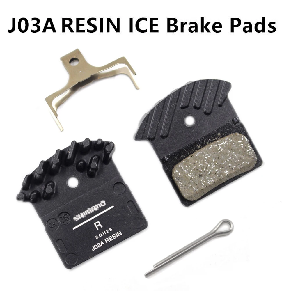 4 пары J03A ICE-TECH смолы охлаждающие ребра дисковые Тормозные колодки для M6000 M7000, M8000 M8100 Обновление от J02A