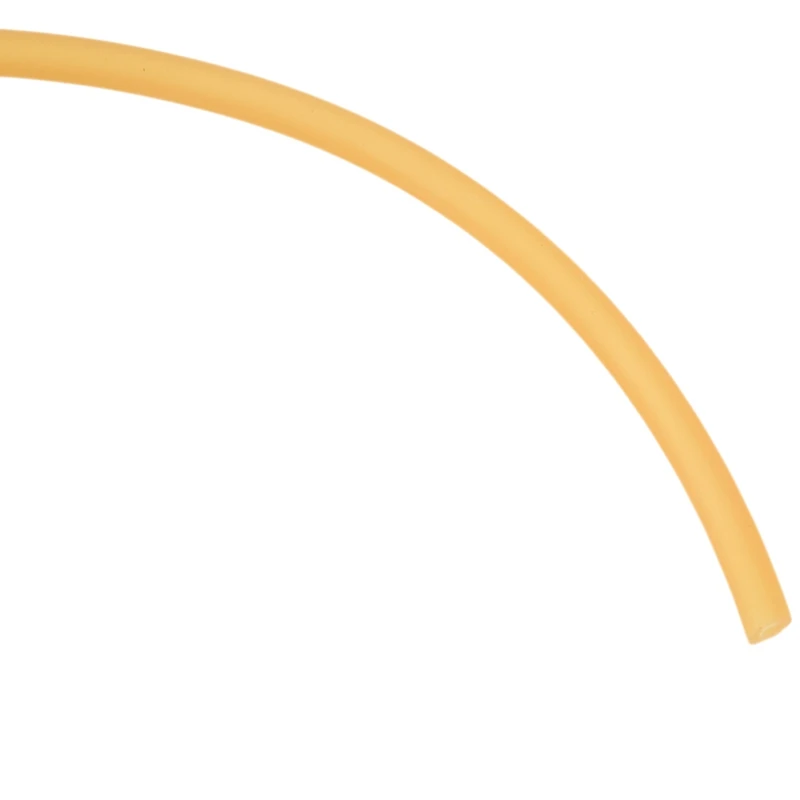 

Hot Natural Latex Rubber Band Tube Elastic 2x5mm Yellow