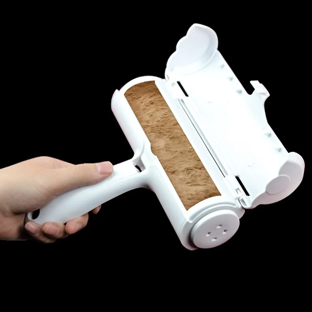 

Pet Hair Remover Roller Self-cleaning Lint Brush for Sofa Clothe Comb Tool for Cat Dogs Fur One Hand Operate Roller Hair Cleaner
