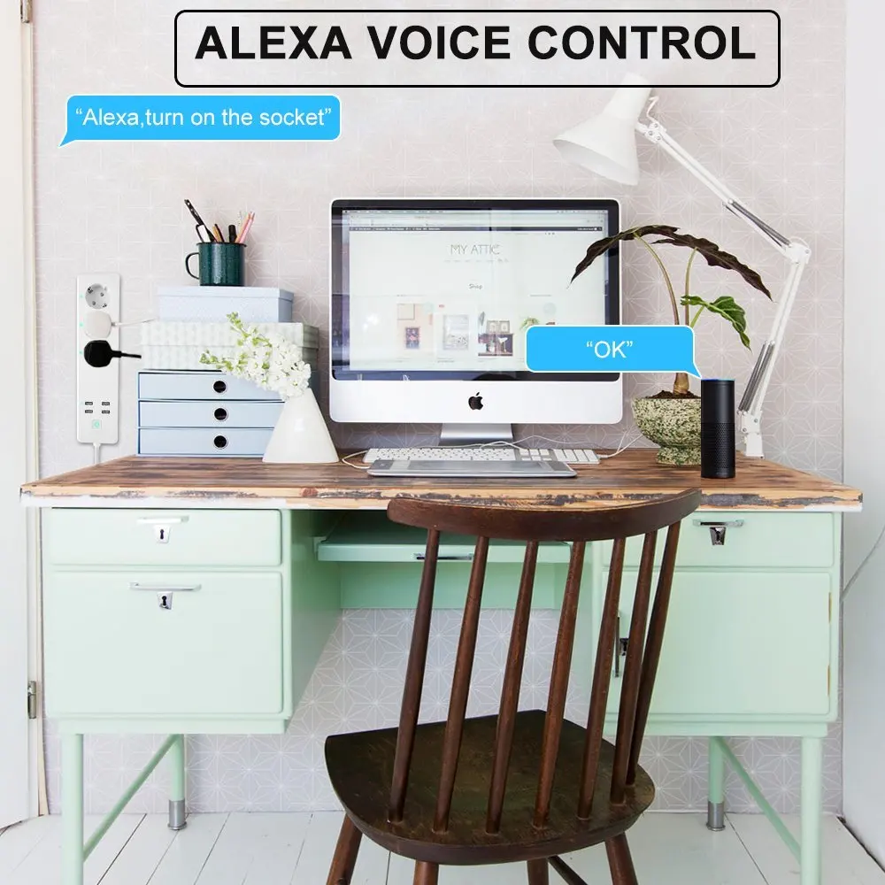 Умный сетевой фильтр с поддержкой Wi-Fi и 3 выходами | Электроника