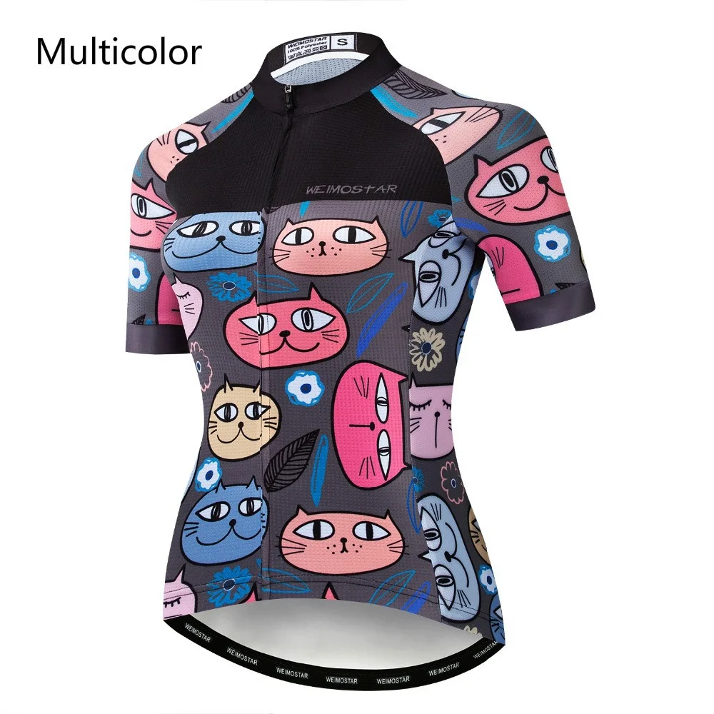 

Breathable Cycling Jersey Top Summer Women Outdoor Riding Clothing MTB Road Bike Short Sleeve Quick Drying Ciclismo Maillot