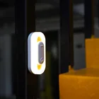 Светодиодный подвесной магнисветильник в форме переключателя с датчиком движения, ночсветильник с USB-зарядкой для шкафа, гардероба, лестницы, настенная лампа