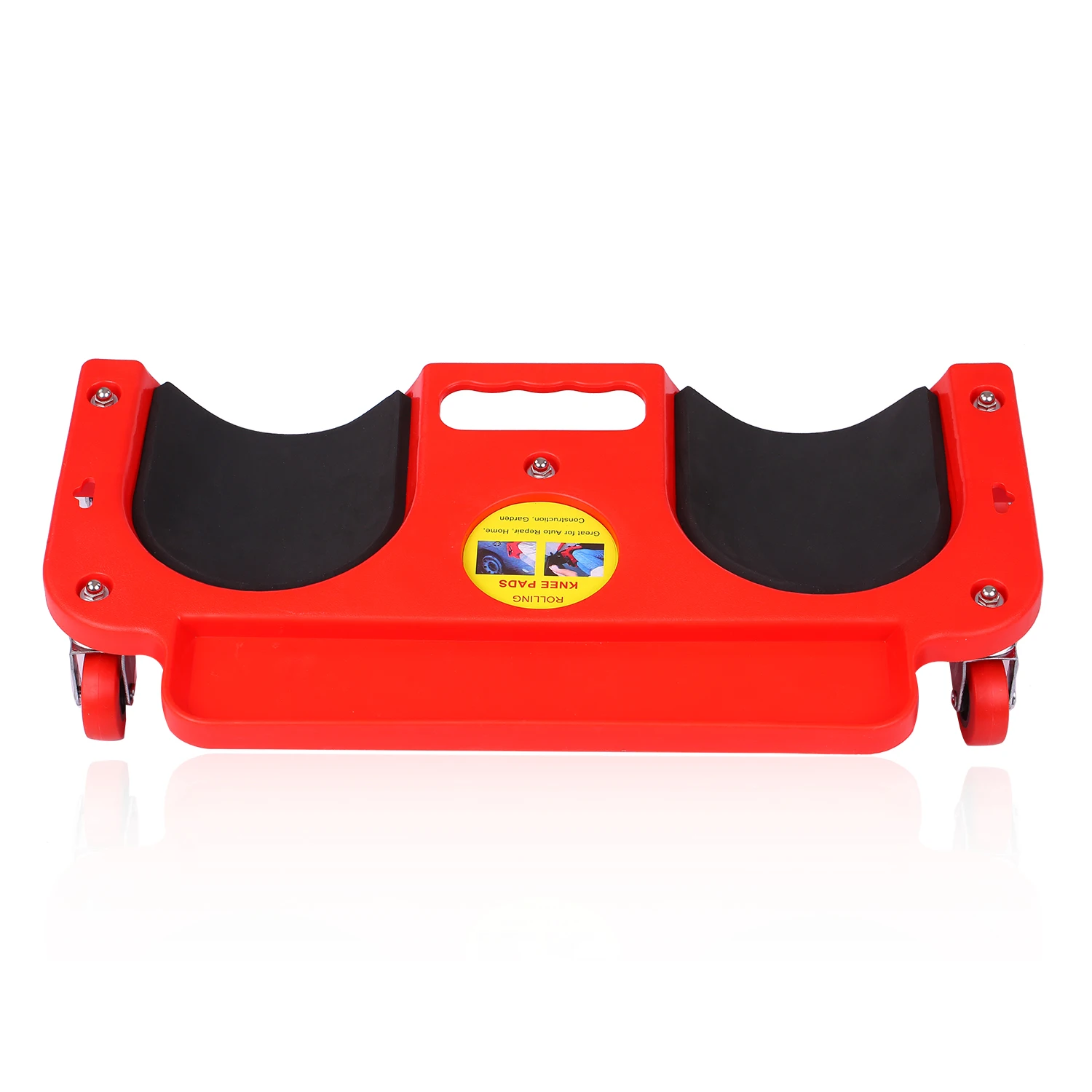 Напольные наколенники с 5 колесами поддоном для инструментов и держателем |