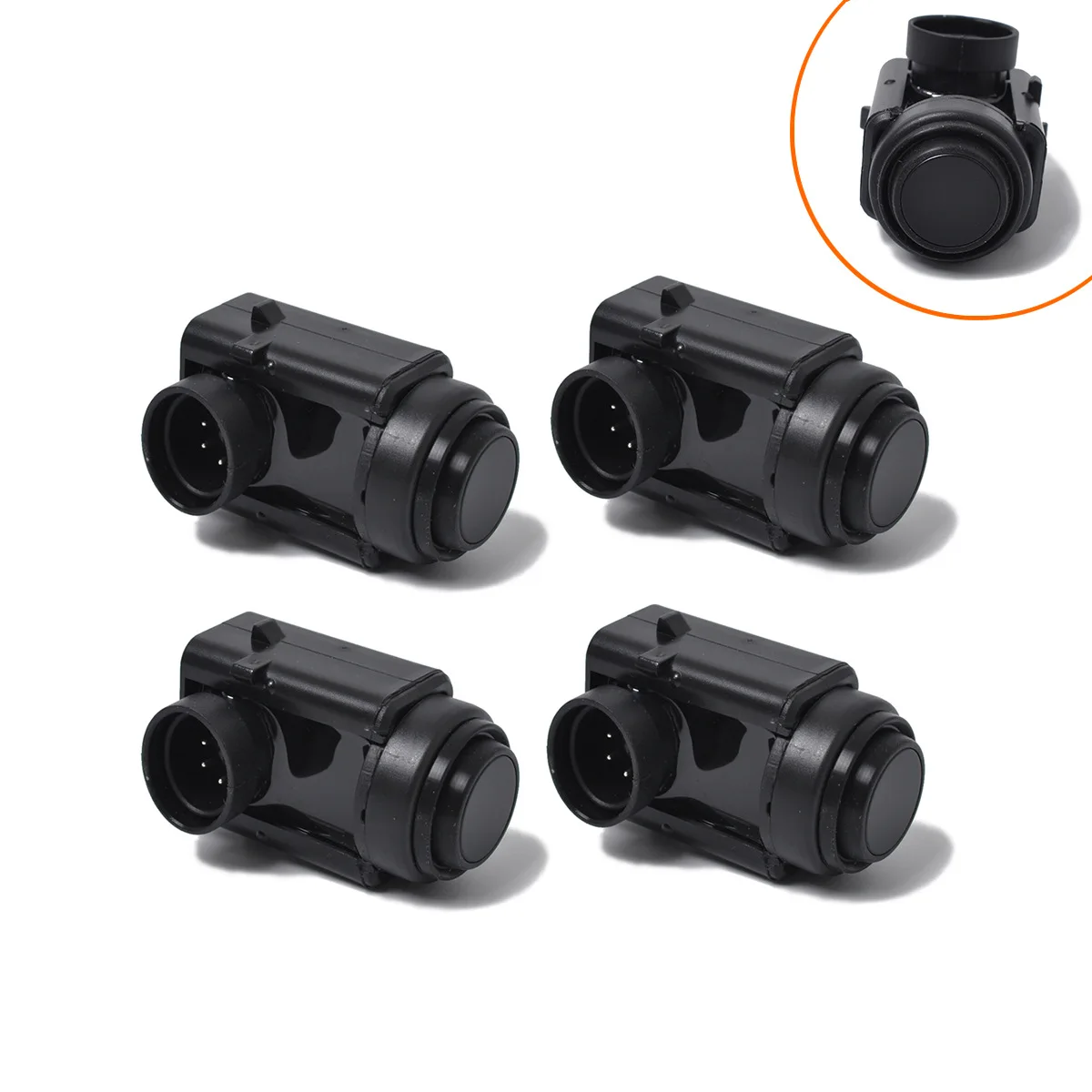 

4pc suitable for Mercedes-Benz reversing radar auxiliary sensor car parking reversing probe blind spot detection