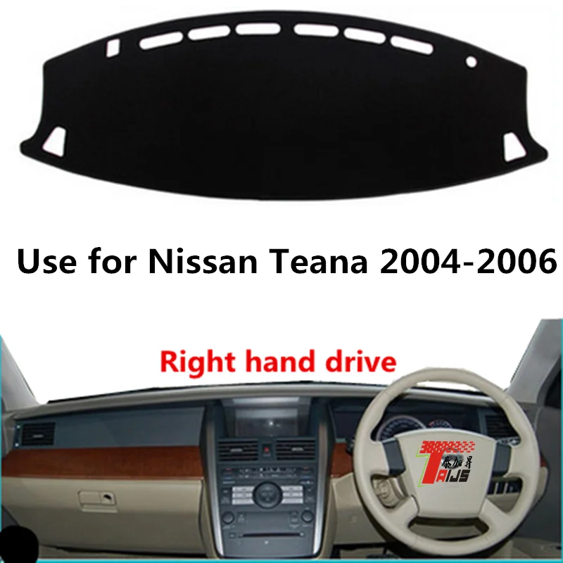 Taijs чехол на приборную панель автомобиля с правым рулем для Nissan Teana 2004 2006
