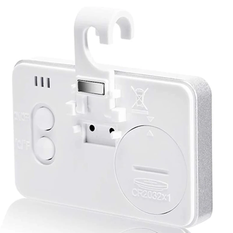 

6 Pcs Refrigerator Thermometer Digital Freezer Thermometer Room Fridge Thermometer Freezer Thermometer with Hook