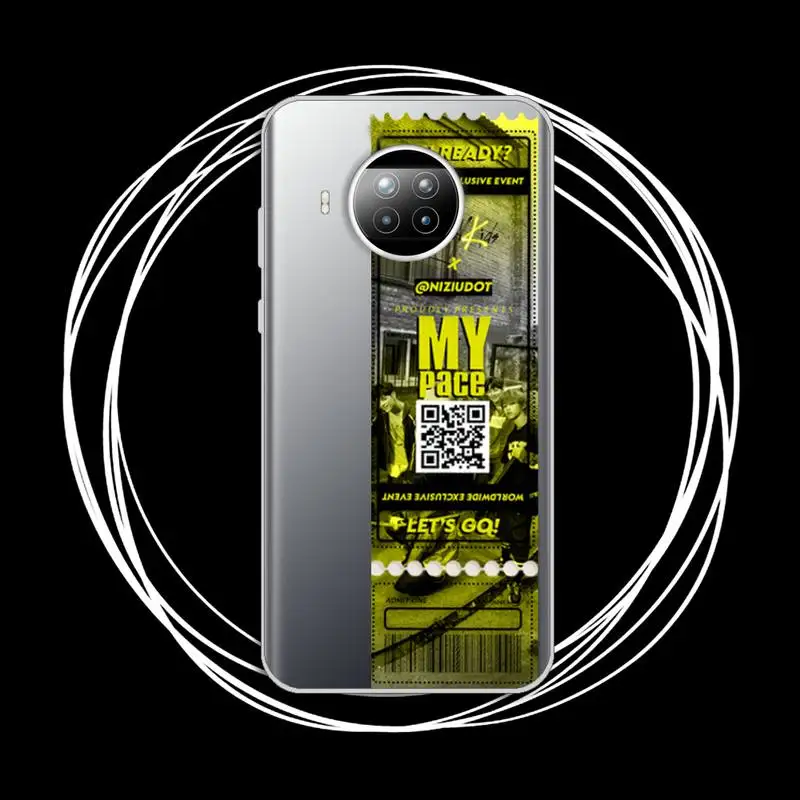 

Stray Kids Air tickets Design Phone Case Transparent for Xiaomi Redmi note 10 t 8 9 pro lite 11
