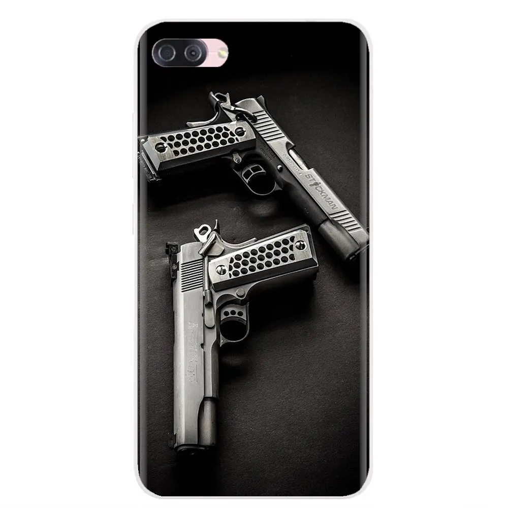 Силиконовый чехол для Oneplus 3T 5T 6T Nokia 2 3 5 6 8 9 230 3310 1 7 Plus 2017 2018 пистолеты Glock оружие
