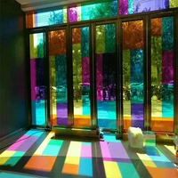 top multi size multi color glass stickers privacy film for windows home decoration anti ultraviolet light transmission
