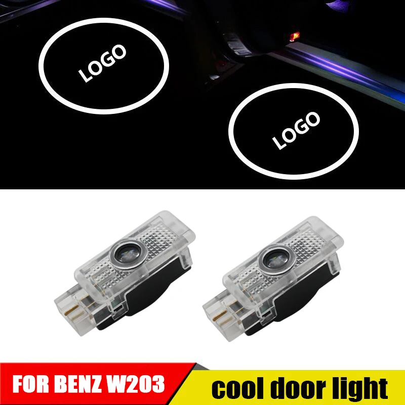 

1pcs for Mercedes Benz OEM LED Car Welcome Light Door Logo Courtesy Lamp Projector Light for Mercedes Benz No Drilling