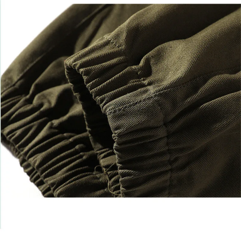 Мужские брюки-карго FGKKS повседневные штаны с большими карманами шаровары в стиле