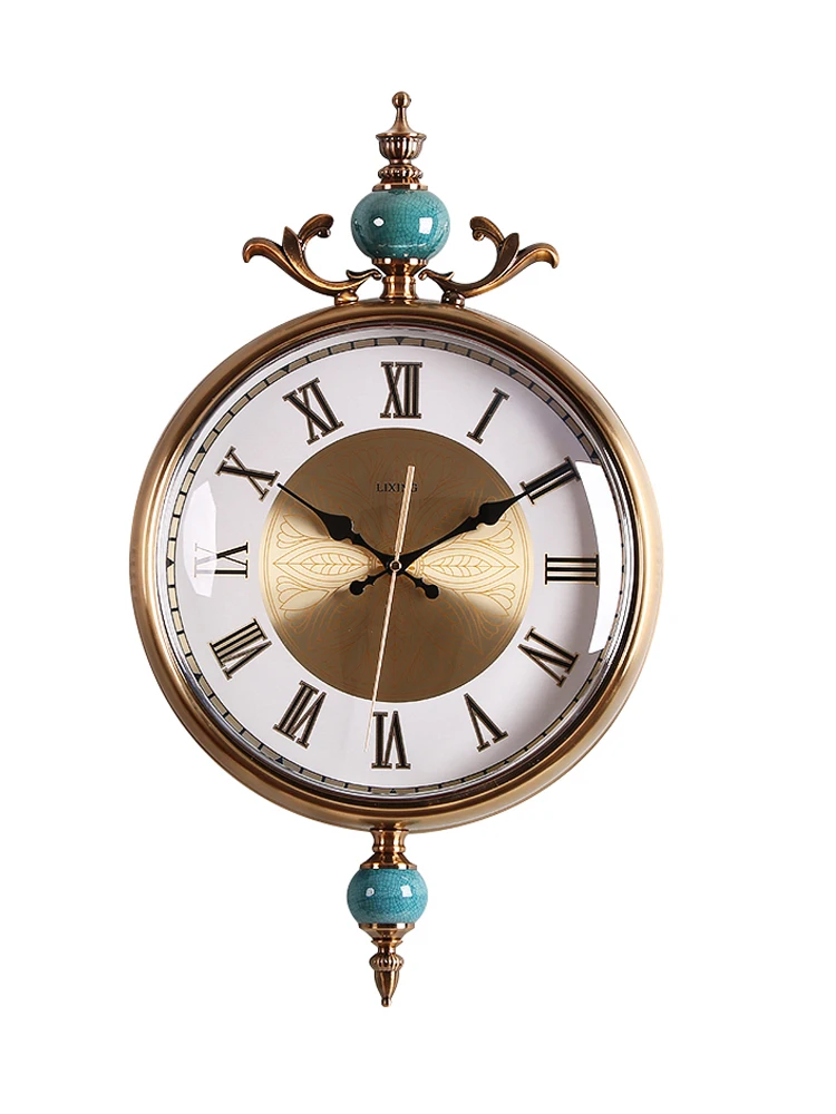 Европейская декорация настенные часы художественные креативные бесшумные