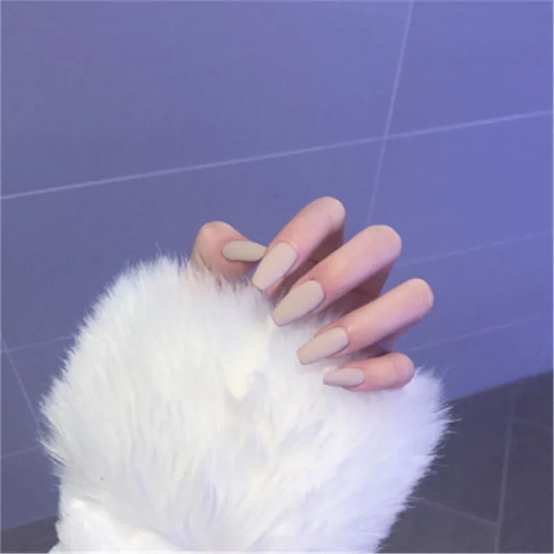 Stiletto Long Fake Nails Black Almond Impress Press on False Artificial Gloss Sharp Nep Nagels with Glue Sticker Nail Pops | Красота и