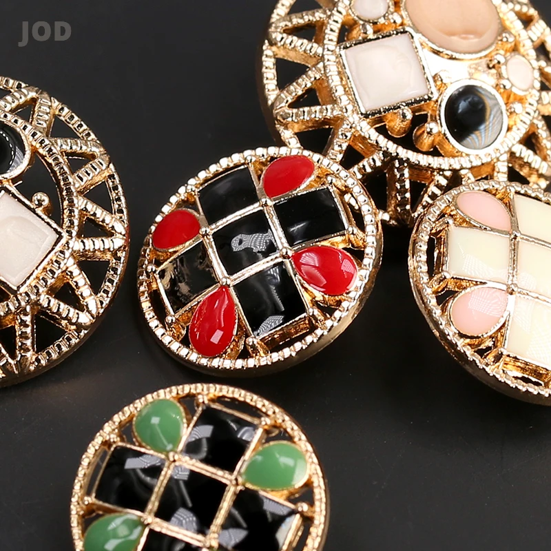 3 шт. модная женская пуговица 18 мм 20 28 ПРИШИТАЯ одежда пальто костюм металлические