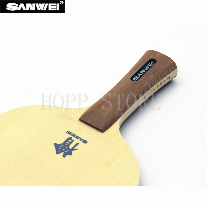 SANWEI Table Tennis Blade H10 HINOKI 1 ply high standard solid Cypress ping pong racket bat paddle tenis de mesa | Спорт и