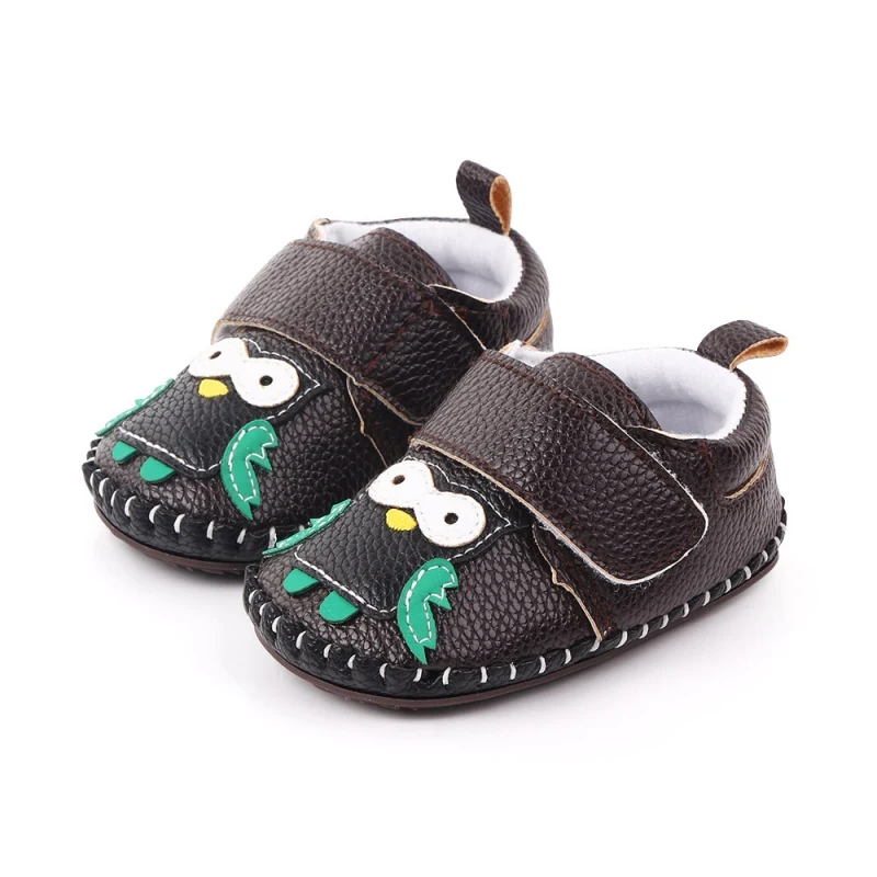 

Newborn Infant Baby Shoes Girls Crib Shoes Cartoon Dog Soft Sole Anti-slip Sneakers