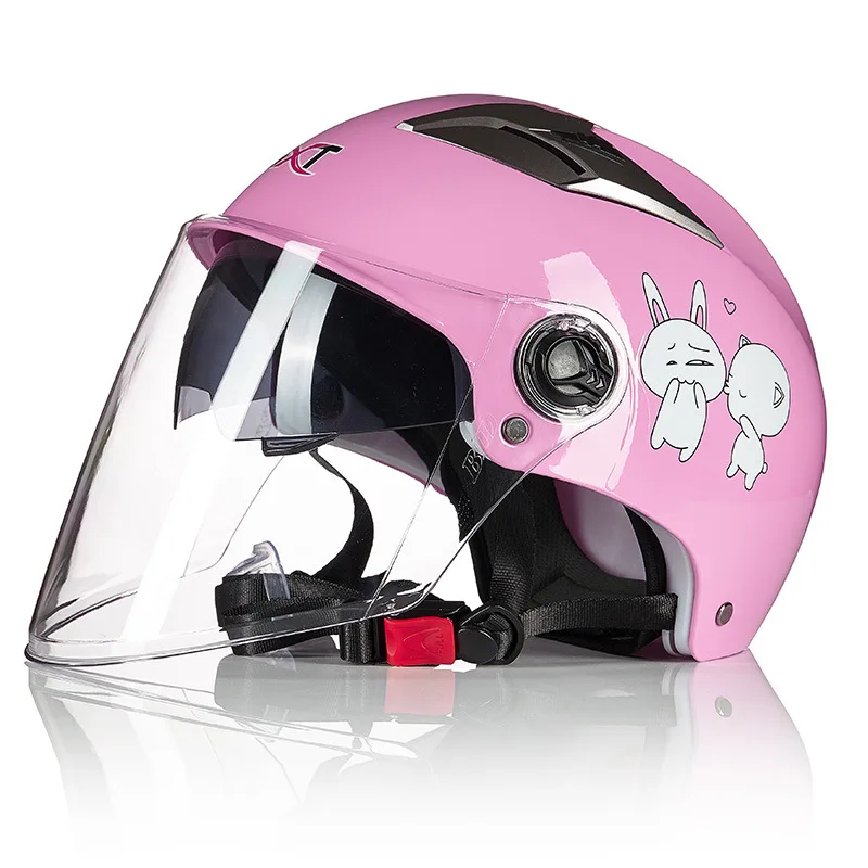 GXT автомобильный шлем с двойными линзами и электрическим аккумулятором для