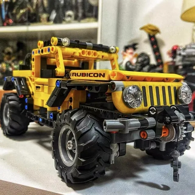 

40032 Jeep Wrangler Model Building Blocks Bricks Educational Toys 42122 Birthday Gifts Boy Toys