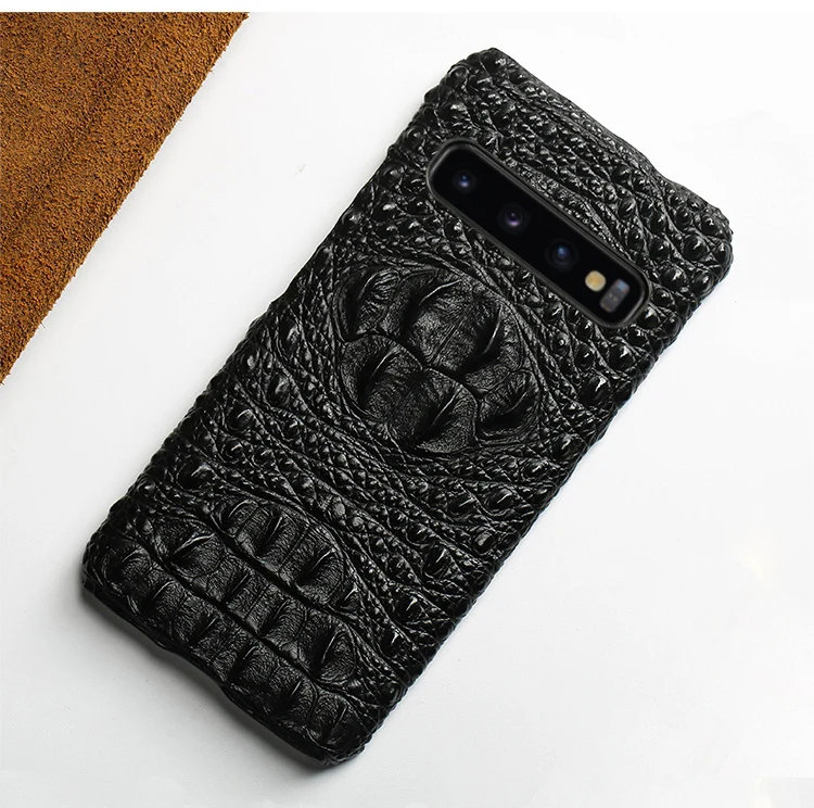 Чехол для телефона для samsung Galaxy S7 край S8 S9 S10 Plus Note 9 8 10 A20 A30 A40 A50 A70 головы крокодила чехол для A5 A7 A8 J5 J7