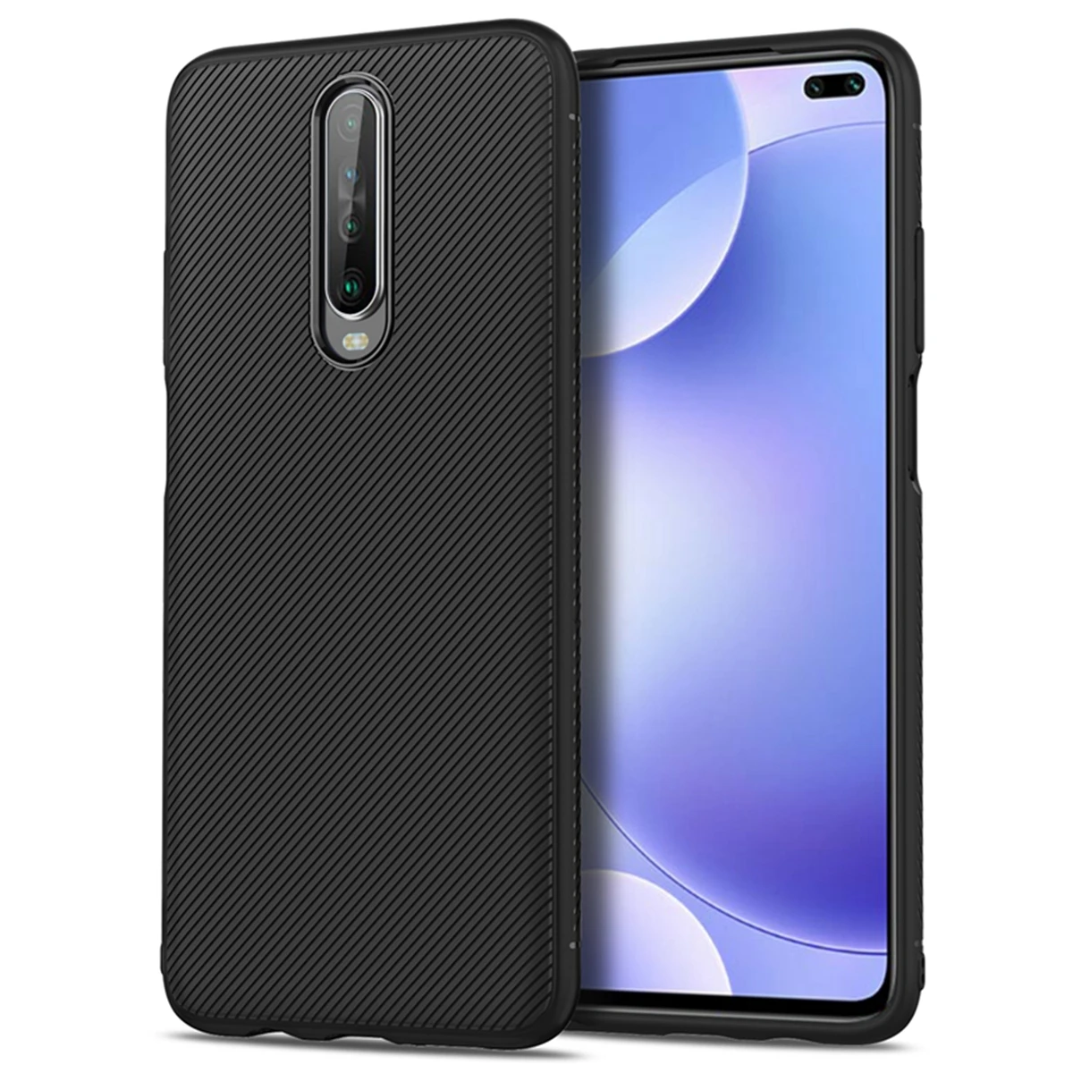 Для Xiaomi Redmi K30 5G чехол-накладка из мягкого ТПУ устойчивый к царапинам защитный