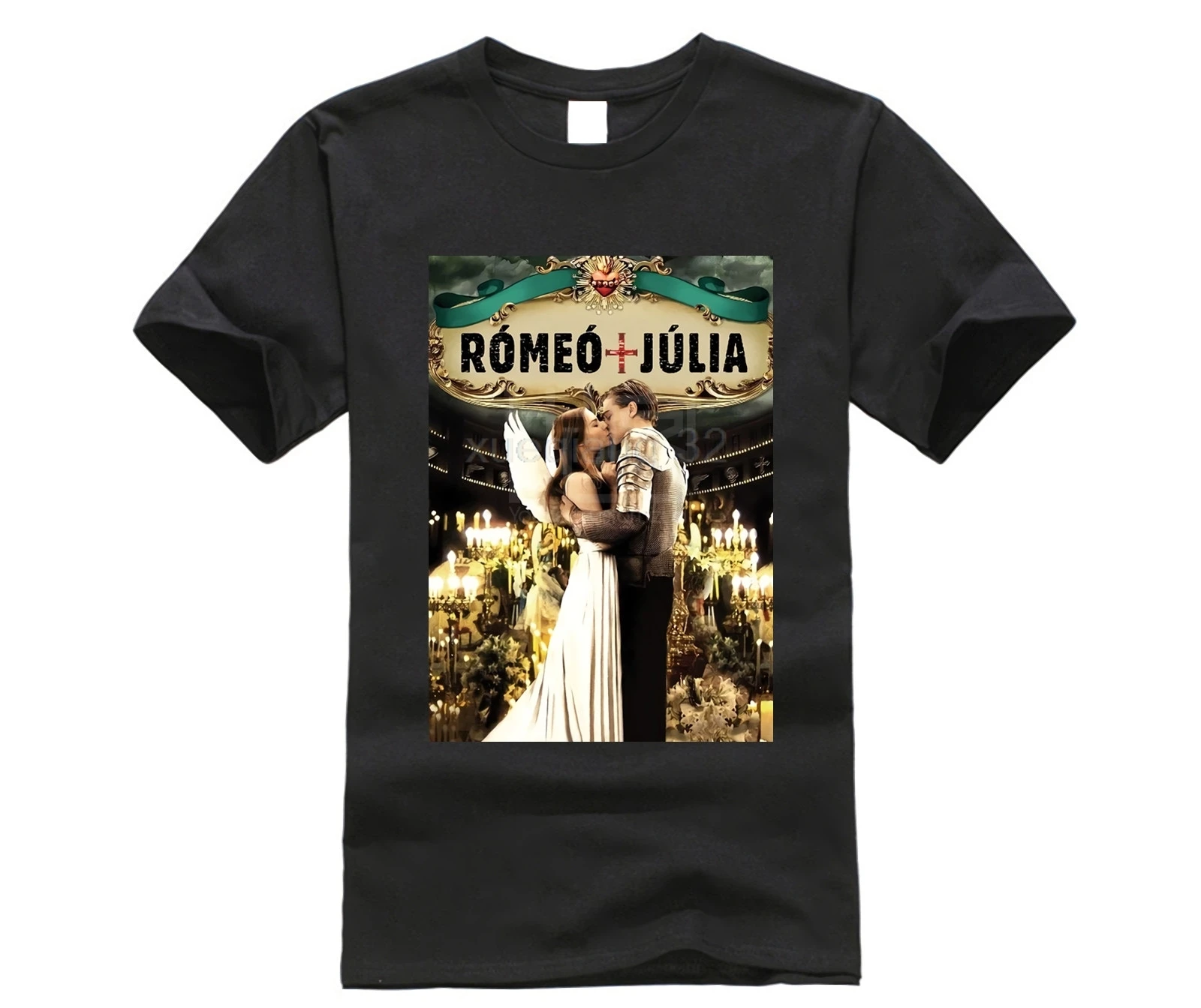 Romeo Juliet T shirt movie 1996 hollywood free delivery 100 Cotton Short Sleeve O Neck Tops футболка|Мужские футболки| |
