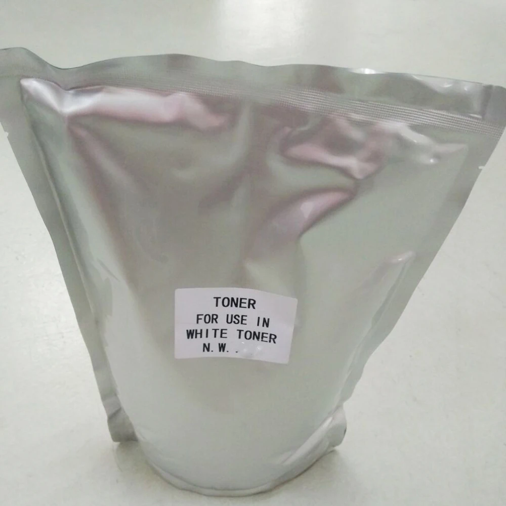 

JIANYINGCHEN Compatible White toner powder for Special machine 500g with aluminum foil bag