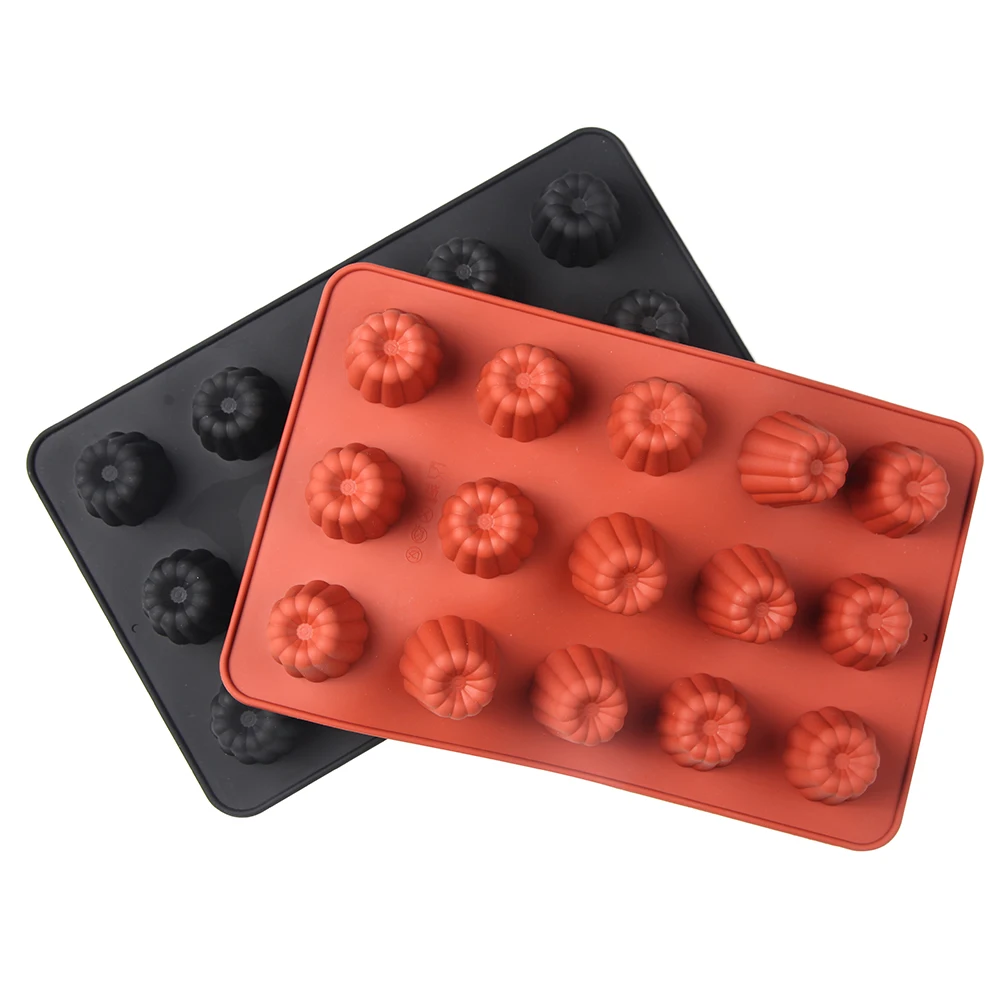 Силиконовая форма Cannele 15 чашек для французского заварного кофейного торта