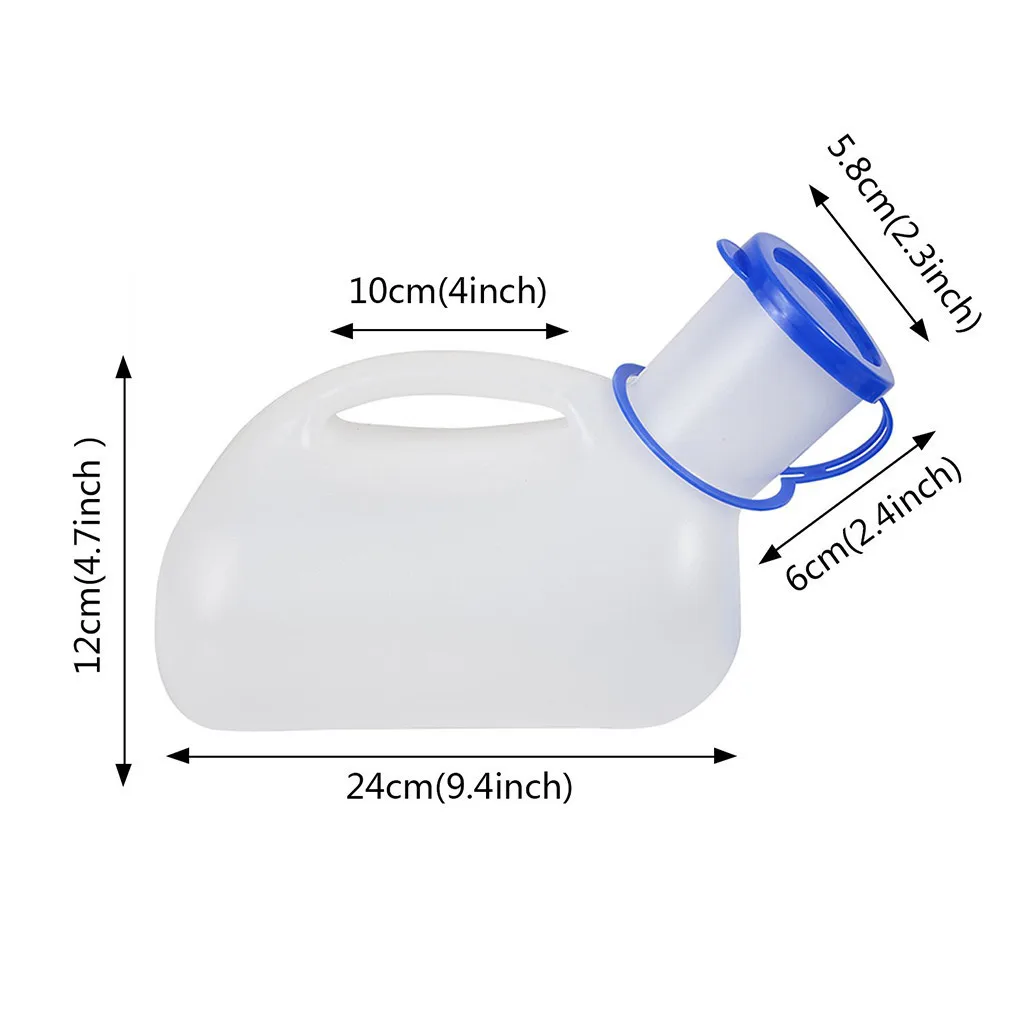 

1L Unisex Urinal Female Male Unisex Toilet Urine Urination Device Outdoor Camping Travel Portable Emergency Urine Bottle #30
